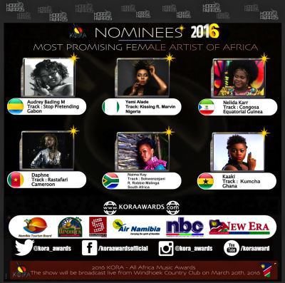 Yemi-Alade-Davido-Flavour-More-Bag-2016-KORA-Awards-Nomination-View-Full-List
