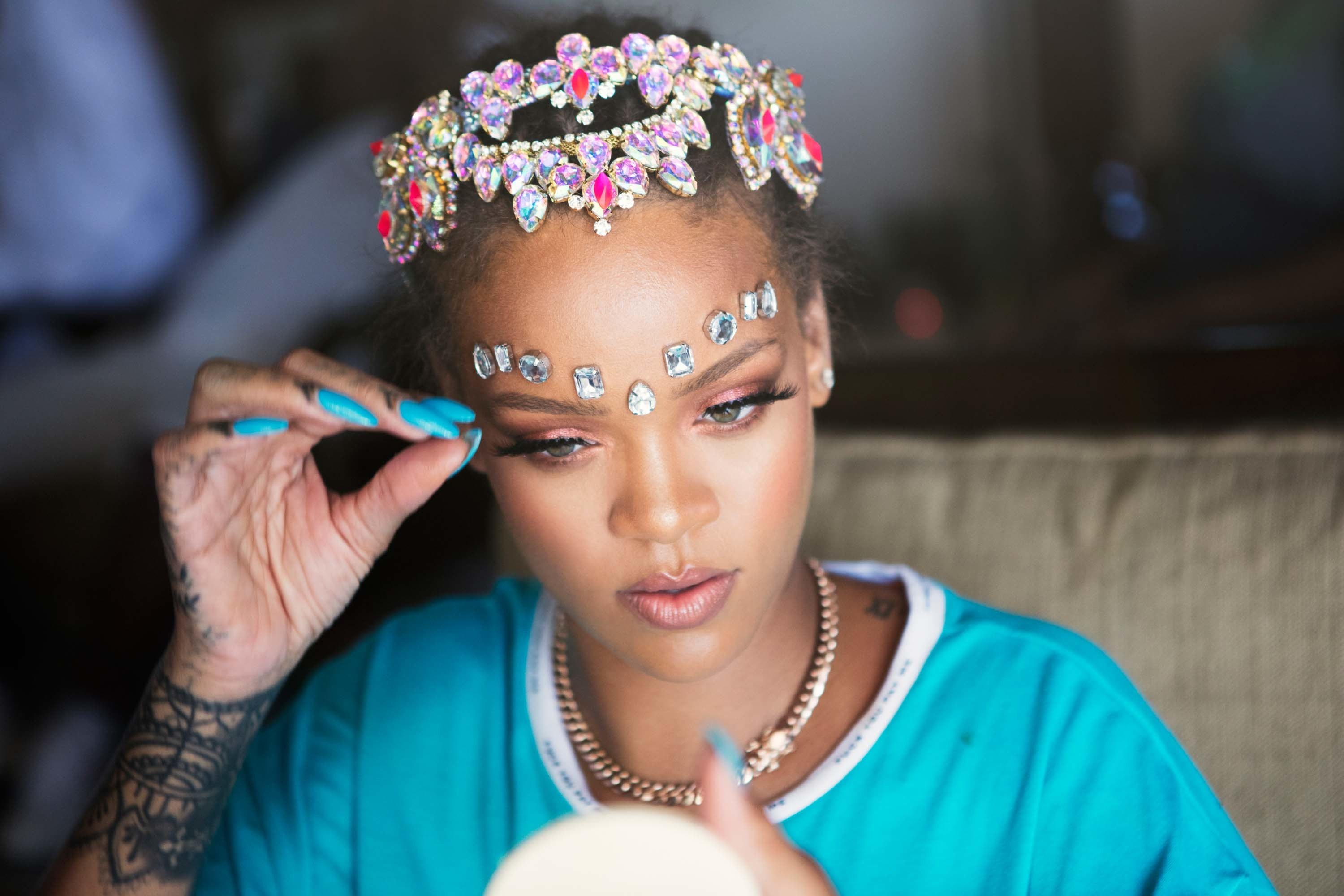 Rihanna Previews Fenty Beauty Cosmetic Line Rihanna Previews Fenty Beauty Cosmetic Line