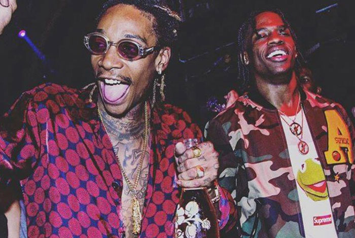 Travi$ Scott's previews unreleased track with Wiz Khalifa