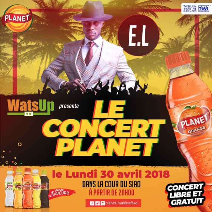 E.L Headlining at WatsUp TV "Le Concert Planet "