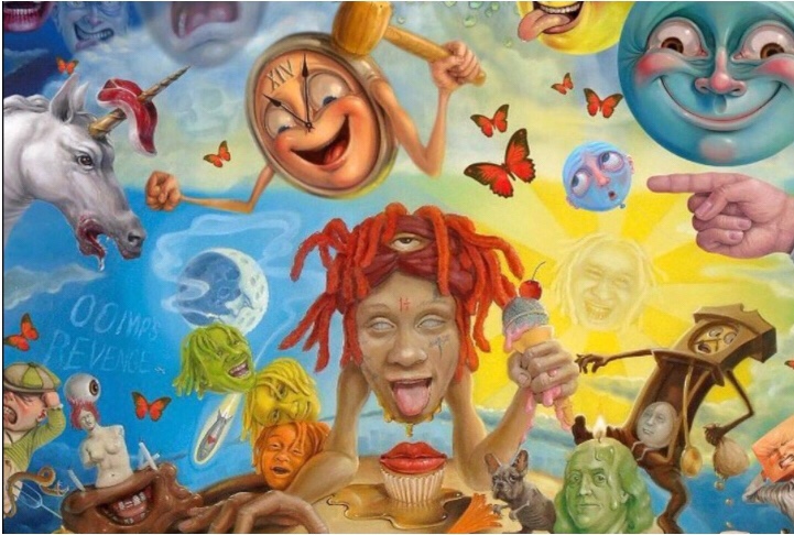 Trippie Redd Life's A Trip Wallpaper / Trippie Redd - UKA UKA Lyrics ...