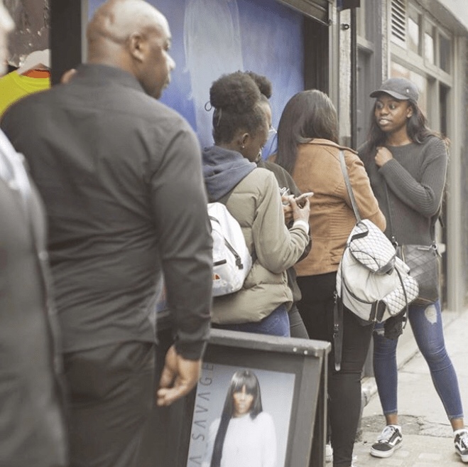 Photos: Tiwa Savage opens pop up shop in London
