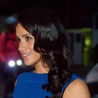 Meghan Opts For A Colourful Take On Tailoring In Bespoke Blue Jason Wu
