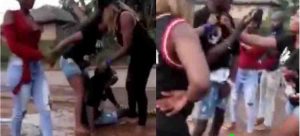 3 Ladies Beat Up Man Who Has Been Sleeping With All 3 Of Them (Video)