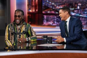 Burna Boy Talks New Album, performs Ye on Trevor Noah The Daily Show show