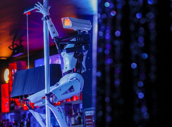 Pole Dancing Robots