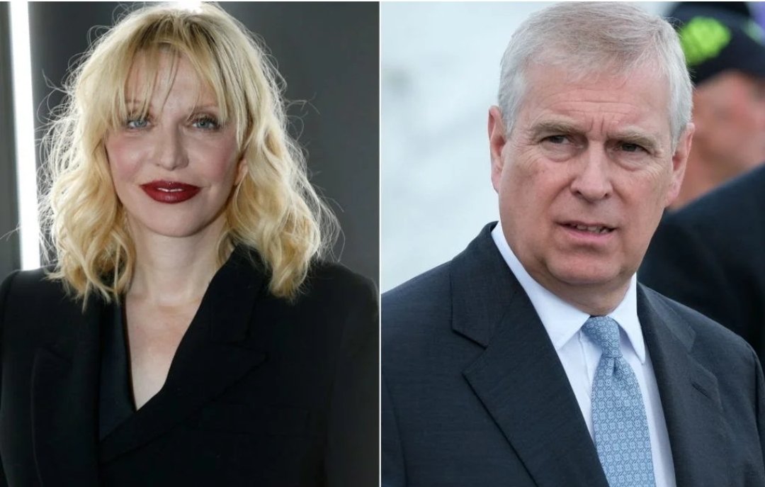 Courtney Love denies Prince Andrew arriving at her LA home “looking for a good time”  