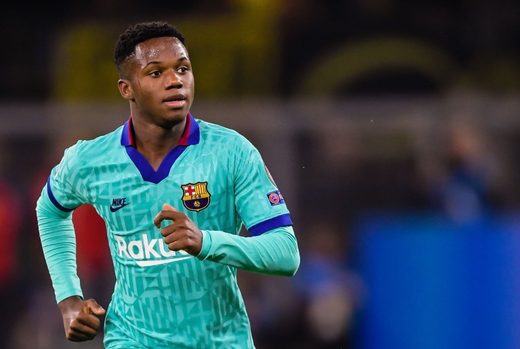 Barcelona Ansu Fati granted Spanish Citizenship Barcelona 16 year Old starlet Ansu Fati granted Spanish Citizenship