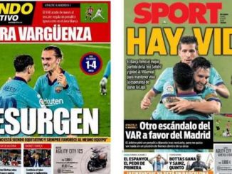 Barcelona Complain About Refereeing For Madrid