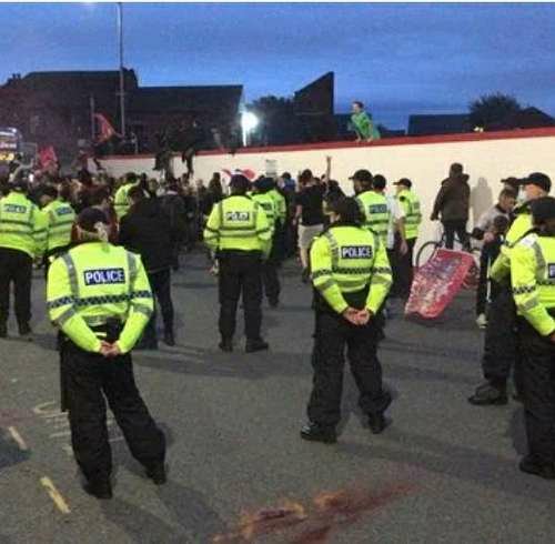 Nine arrests as Liverpool fans celebrated Premier league title