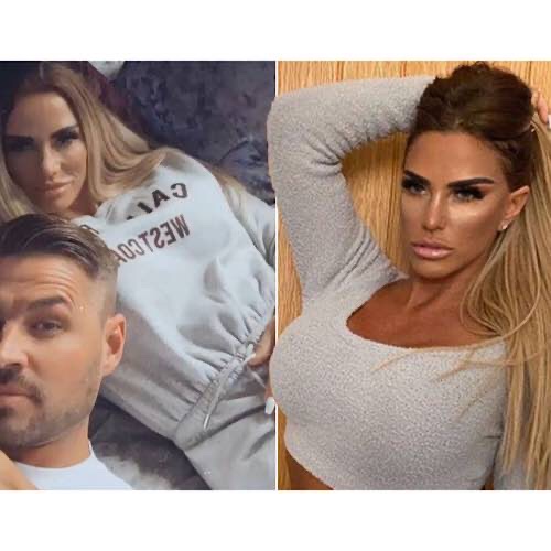 Katie Price Cosies Up To Boyfriend Carl In Rare Snap After Quitting Social Media