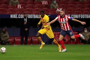 Dembélé Seemingly Has A Sprained Shoulder