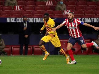 Dembélé Seemingly Has A Sprained Shoulder