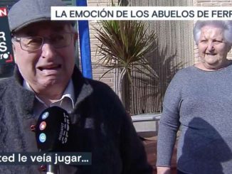 Ferran Torres Grandparents Fight Tears During Interview
