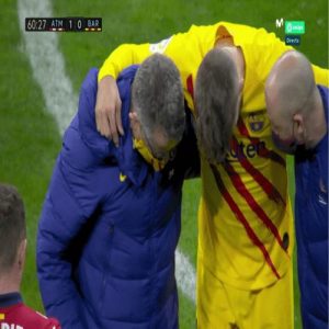 Pique Left The Field In Tears