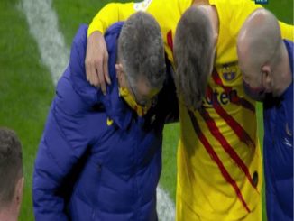 Pique Left The Field In Tears