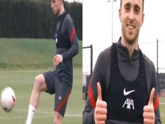 Diogo Jota Starts Training