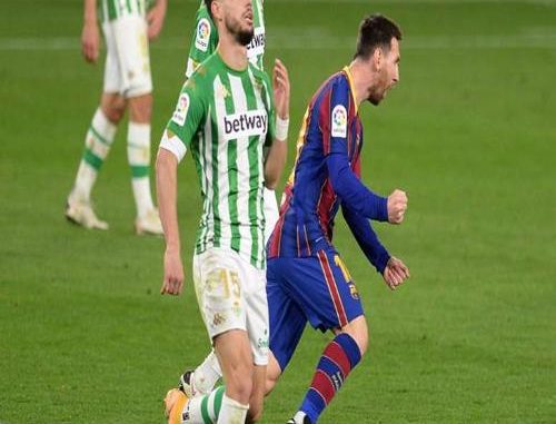 Messi Inspired Barcelona To A 3-2 Victory Over Real Betis