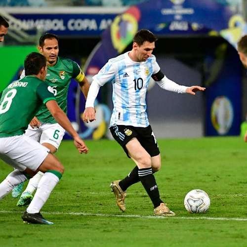 Messi breaks caps record for Argentina at Copa America