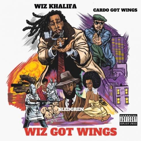 Wiz Khalifa, Cardo & Sledgren – Wiz Got Wings album (download)